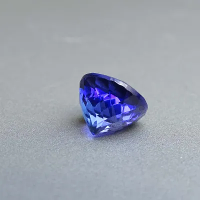 Tansanit Investition Edelsteinschliff 6,30ct, Zertifikat, Tansania