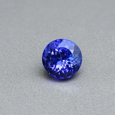 Tansanit Investition Edelsteinschliff 6,30ct, Zertifikat, Tansania