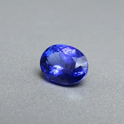Tanzanite investment gemstone cut 3.48ct, Tanzania