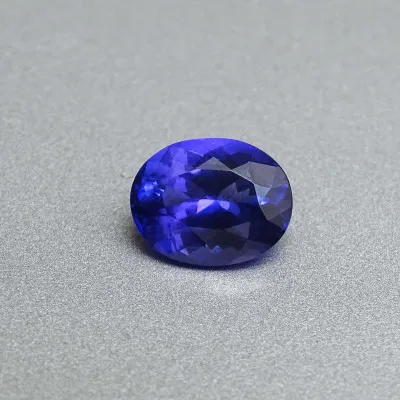 Tanzanite investment gemstone cut 3.48ct, Tanzania