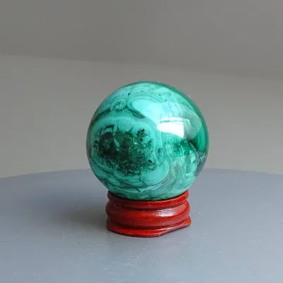 Malachit leštěný - koule 138g, Kongo | MINERALS-STONES®