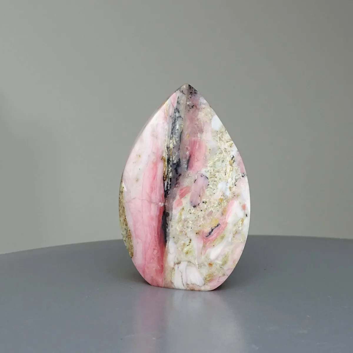 Andiner rosa Opal, poliert, 68 g, Peru | MINERALS-STONES