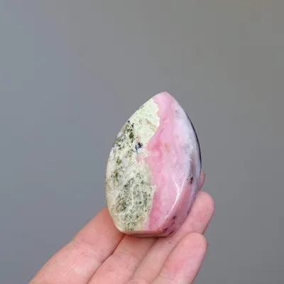 Andský růžový opál leštěný 53g, Peru  | MINERALS-STONES®