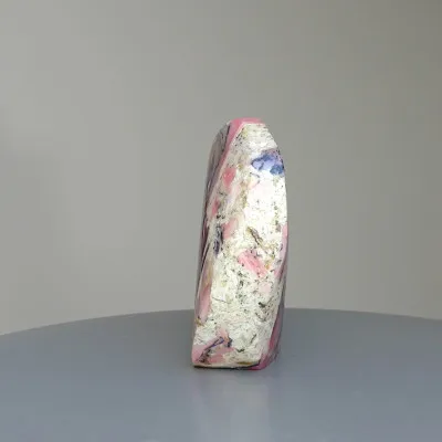 Andean pink opal polished 121g, Peru  | MINERALS-STONES