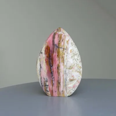Andean pink opal polished 71g, Peru  | MINERALS-STONES