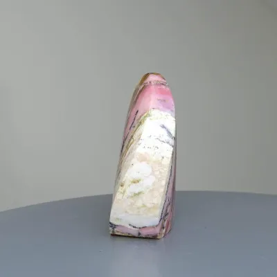 Andean pink opal polished 71g, Peru  | MINERALS-STONES