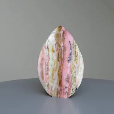 Andean pink opal polished 71g, Peru  | MINERALS-STONES