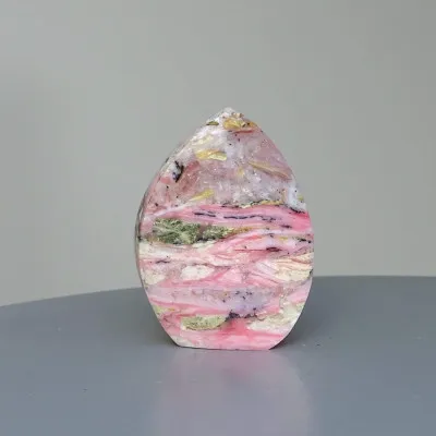 Andiner rosa Opal, poliert 31g, Peru | MINERALS-STONES