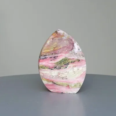 Andiner rosa Opal, poliert 31g, Peru | MINERALS-STONES