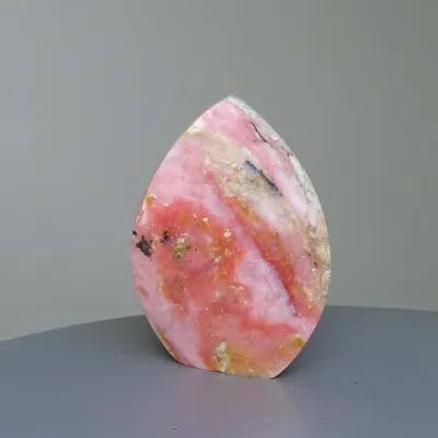Andean pink opal polished 81g, Peru  | MINERALS-STONES