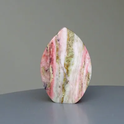Andean pink opal polished 66g, Peru  | MINERALS-STONES