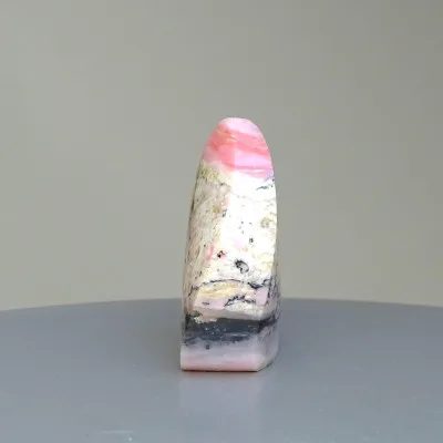 Andský růžový opál leštěný 51g, Peru  | MINERALS-STONES®