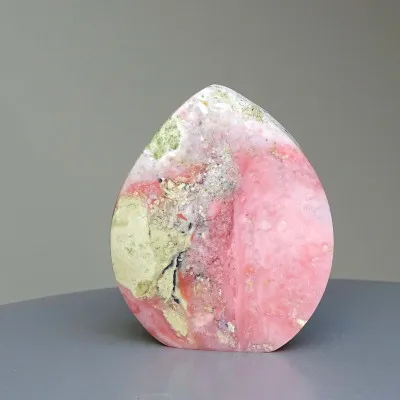 Andský růžový opál leštěný 131g, Peru|MINERALS-STONES®