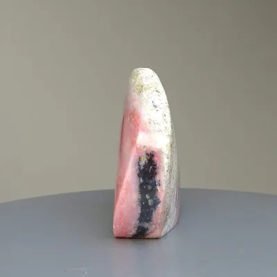 Andean pink opal polished 131g, Peru  | MINERALS-STONES