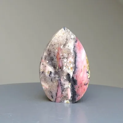 Andiner rosa Opal, poliert 93g, Peru | MINERALS-STONES