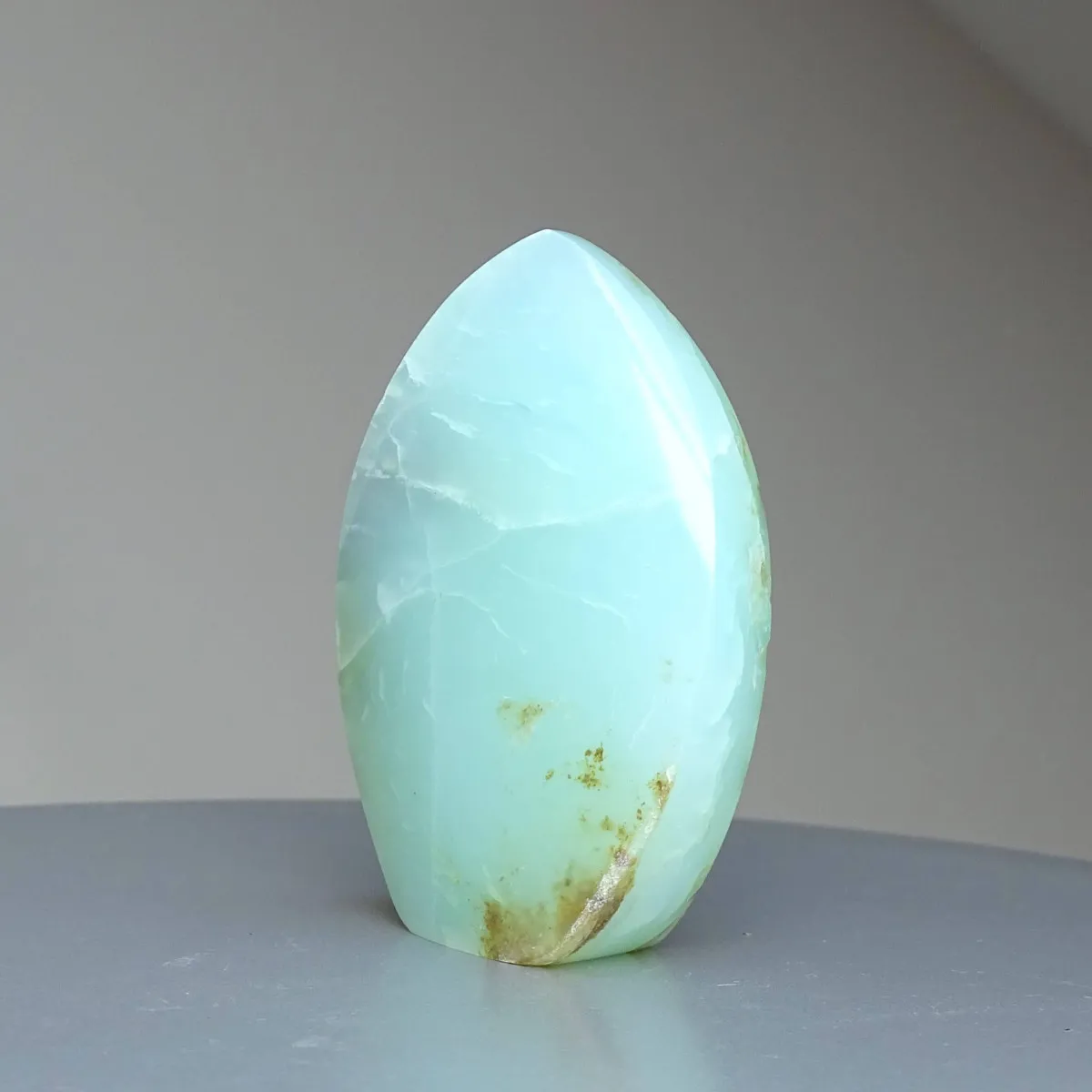 Andský přírodní opál modrý leštěný 80g, Peru |MINERALS-STONES®
