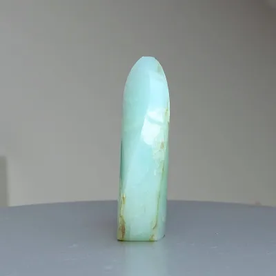 Andean natural blue opal polished 80g, Peru |MINERALS-STONES