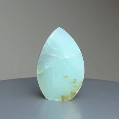 Andean natural blue opal polished 80g, Peru |MINERALS-STONES