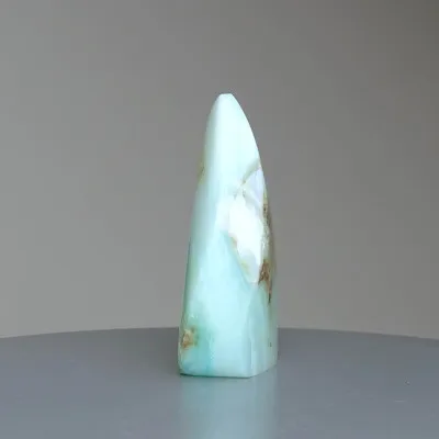 Andiner natürlicher blauer Opal, poliert 140g, Peru |MINERALS-STONES