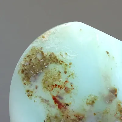 Andiner natürlicher blauer Opal, poliert 140g, Peru |MINERALS-STONES