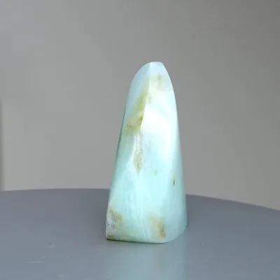 Andean natural blue opal polished 113g, Peru |MINERALS-STONES