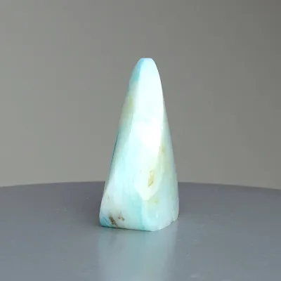 Andean natural blue opal polished 57g, Peru |MINERALS-STONES