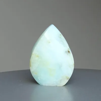 Andean natural blue opal polished 57g, Peru |MINERALS-STONES