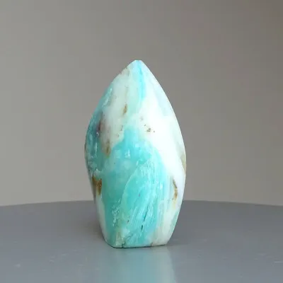 Andiner natürlicher blauer Opal, poliert 106g, Peru |MINERALS-STONES
