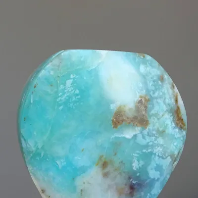 Andiner natürlicher blauer Opal, poliert 106g, Peru |MINERALS-STONES