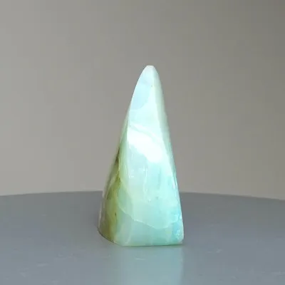 Andiner natürlicher blauer Opal, poliert 67g, Peru |MINERALS-STONES