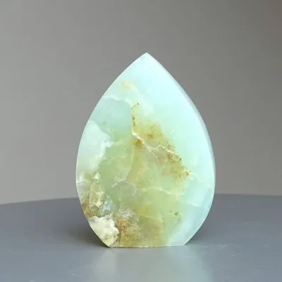 Andiner natürlicher blauer Opal, poliert 67g, Peru |MINERALS-STONES