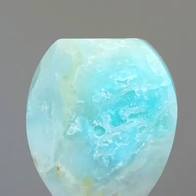 Andiner natürlicher blauer Opal, poliert 67g, Peru |MINERALS-STONES