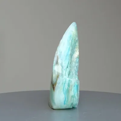 Andský přírodní opál modrý leštěný 133g, Peru |MINERALS-STONES®