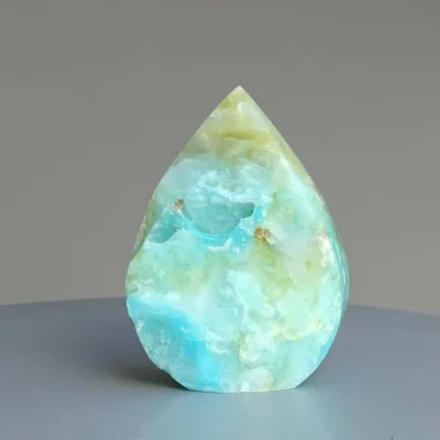 Andiner natürlicher blauer Opal, poliert 50g, Peru |MINERALS-STONES