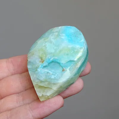 Andský přírodní opál modrý leštěný 50g, Peru |MINERALS-STONES®