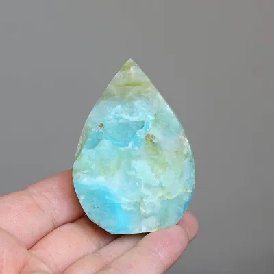 Andský přírodní opál modrý leštěný 50g, Peru |MINERALS-STONES®