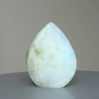 Andean natural blue opal polished 66g, Peru |MINERALS-STONES