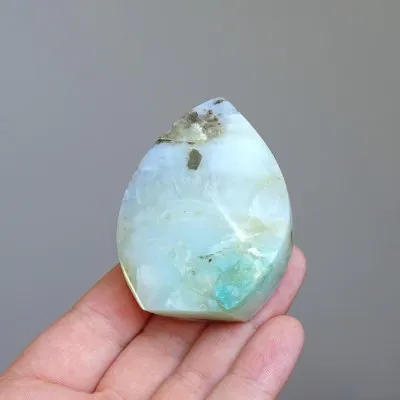 Andský přírodní opál modrý leštěný 66g, Peru |MINERALS-STONES®