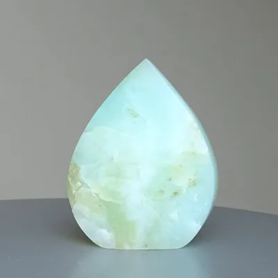 Andiner natürlicher blauer Opal, poliert 117g, Peru |MINERALS-STONES