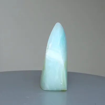 Andean natural blue opal polished 117g, Peru |MINERALS-STONES