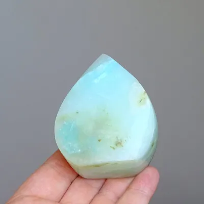Andský přírodní opál modrý leštěný 117g, Peru |MINERALS-STONES®