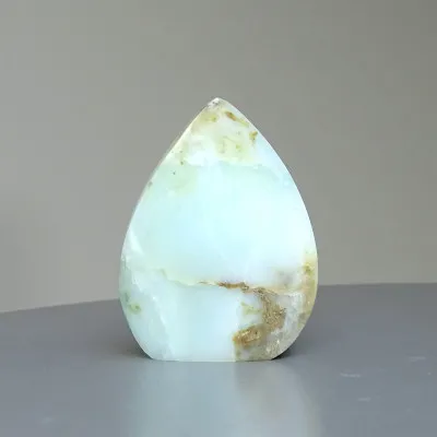Andean natural blue opal polished 36g, Peru |MINERALS-STONES