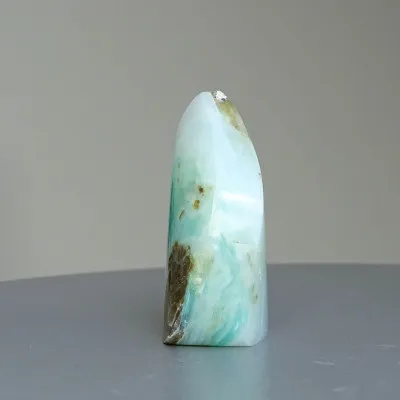 Andean natural blue opal polished 36g, Peru |MINERALS-STONES