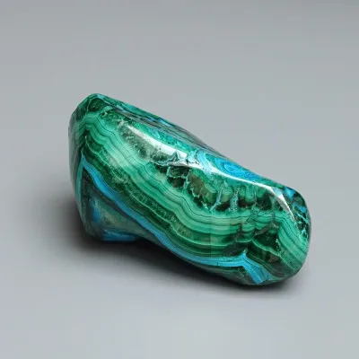 Malachite - chrysocolla natural polished 179g, Congo | MINERALS-STONES