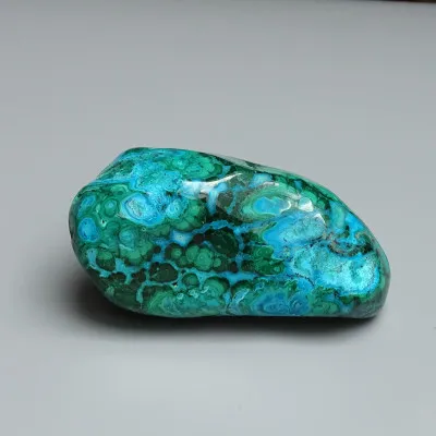 Malachit - chryzokol přírodní leštěný 179g, Kongo | MINERALS-STONES®
