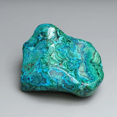 Malachite - chrysocolla natural polished 741g, Congo | MINERALS-STONES