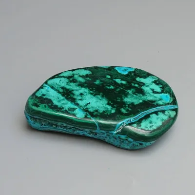 Malachite - chrysocolla natural polished 156g, Congo | MINERALS-STONES