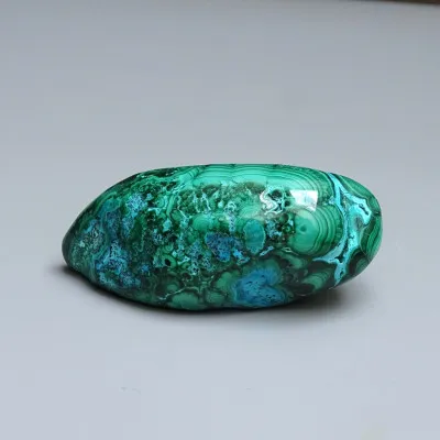 Malachite - chrysocolla natural polished 95g, Congo | MINERALS-STONES