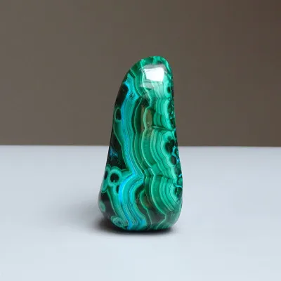 Malachite - chrysocolla natural polished 170g, Congo | MINERALS-STONES