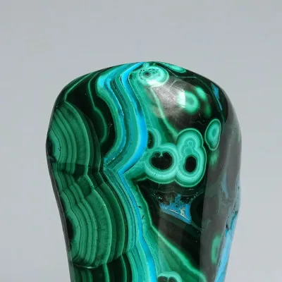 Malachite - chrysocolla natural polished 170g, Congo | MINERALS-STONES